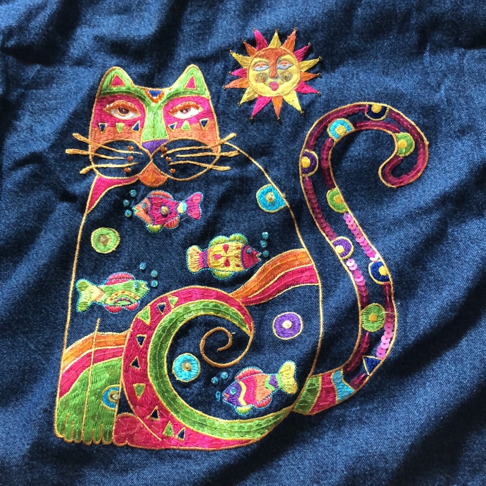 Cat Jean Jacket - Picture 6 of 6
